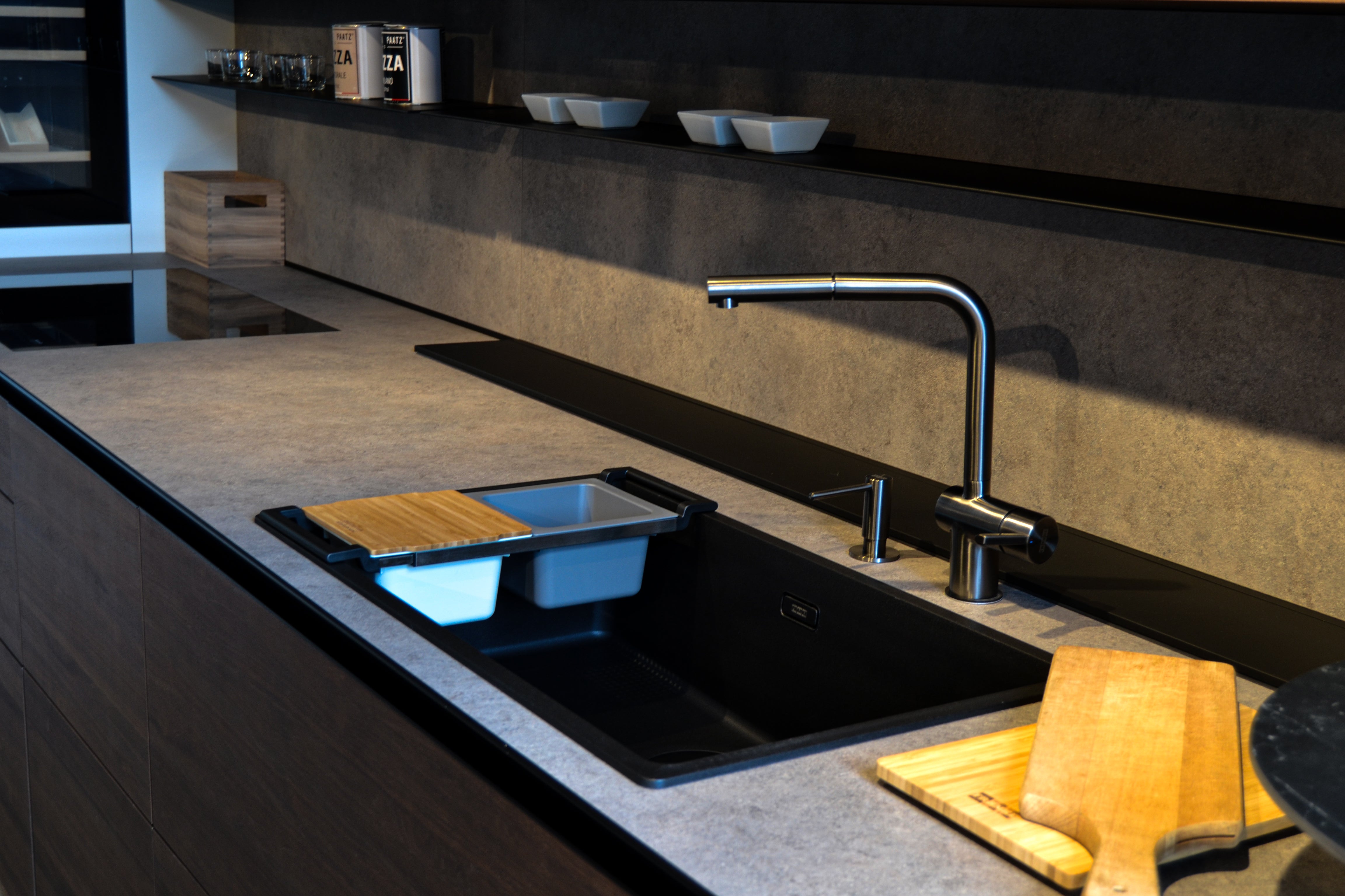 Lavello VASCA MRG610-72 BLACK MATT ECHOME - EXPO