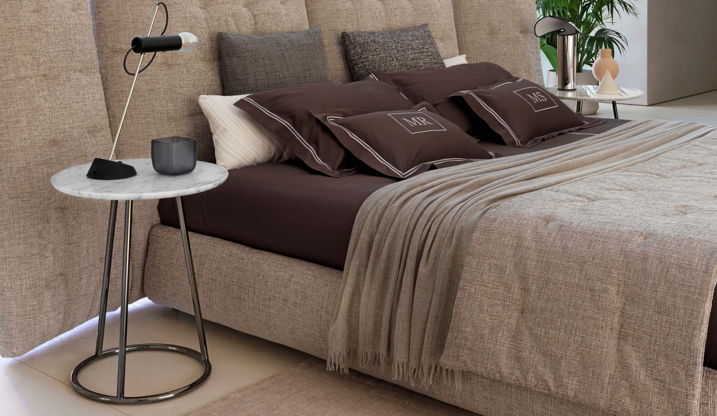 Angle coffee table - Flou