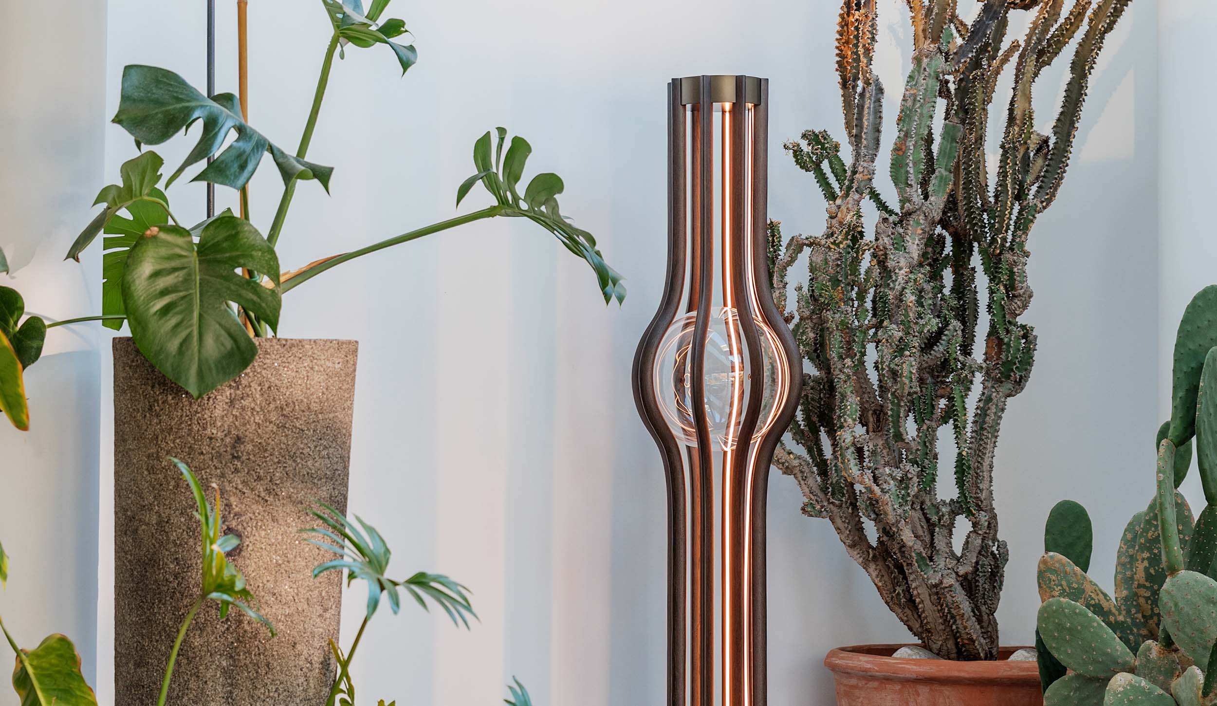 Asha lampada da terra - Flou