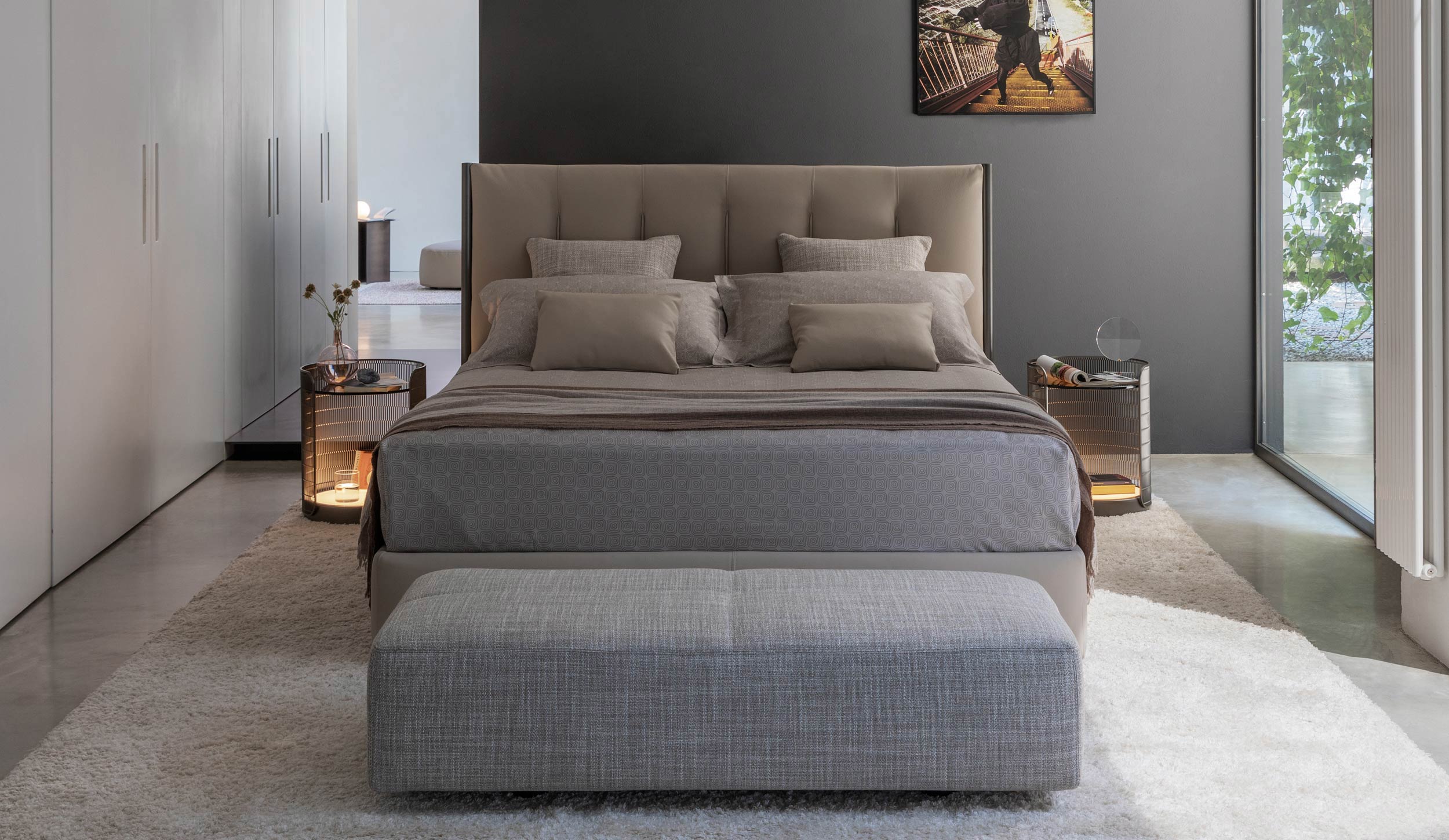 Moonlight nightstand - Flou