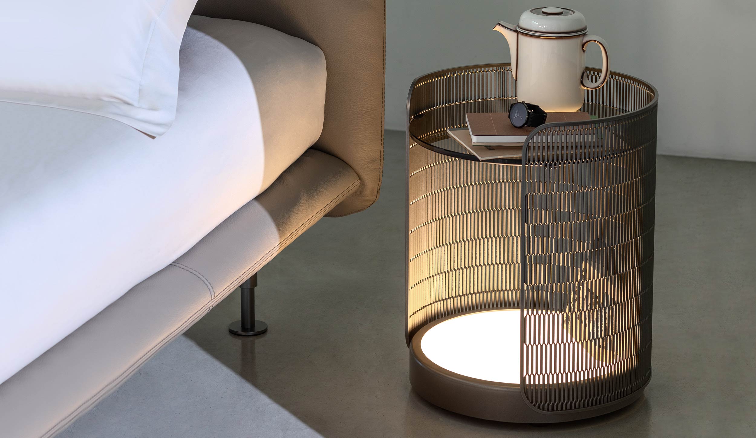 Moonlight nightstand - Flou