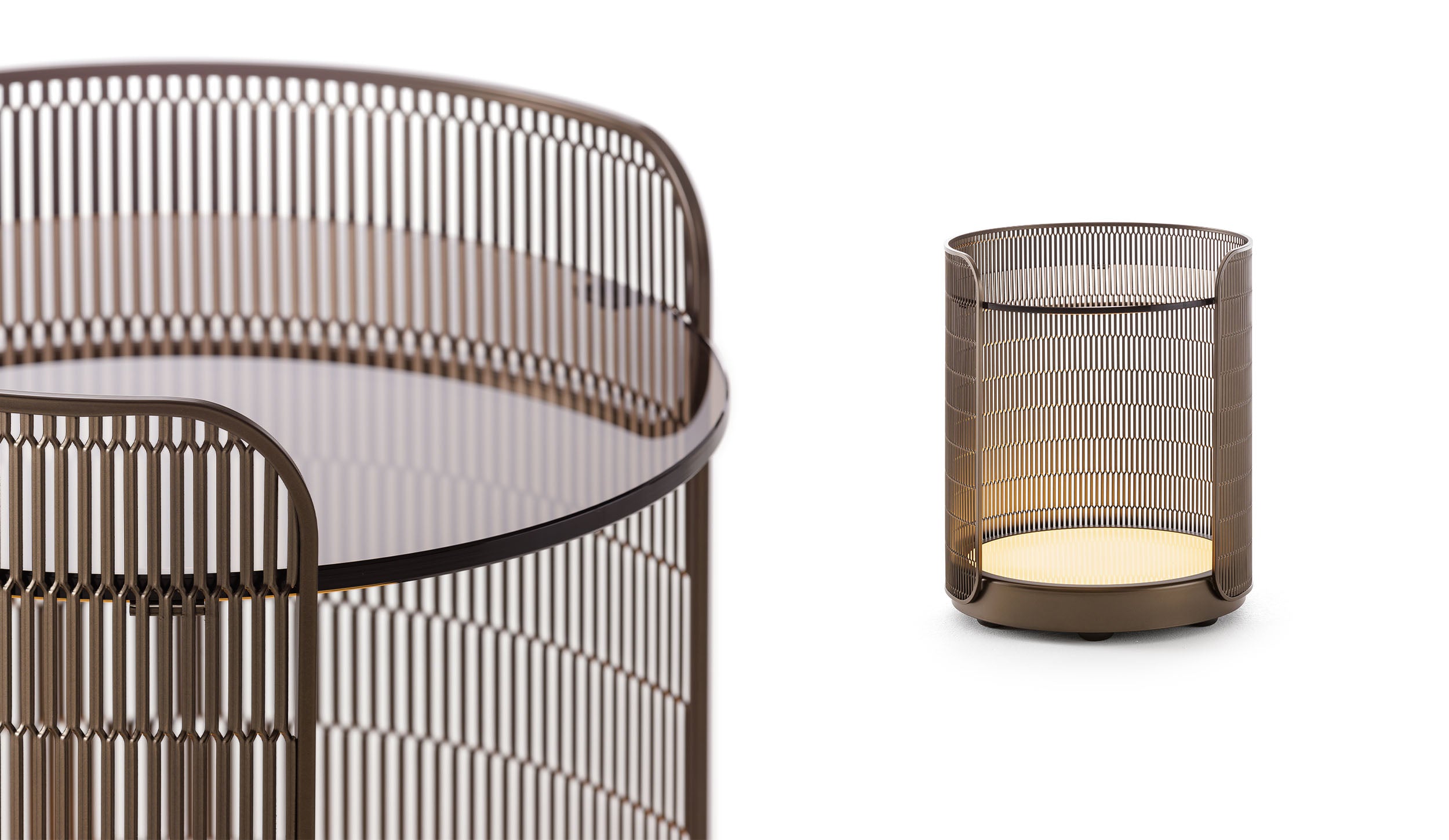 Moonlight nightstand - Flou