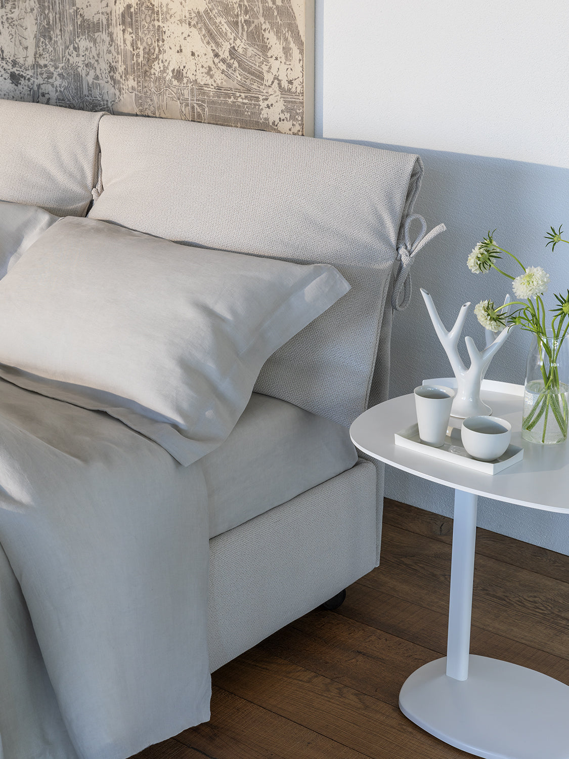 Nathalie double bed -Flou