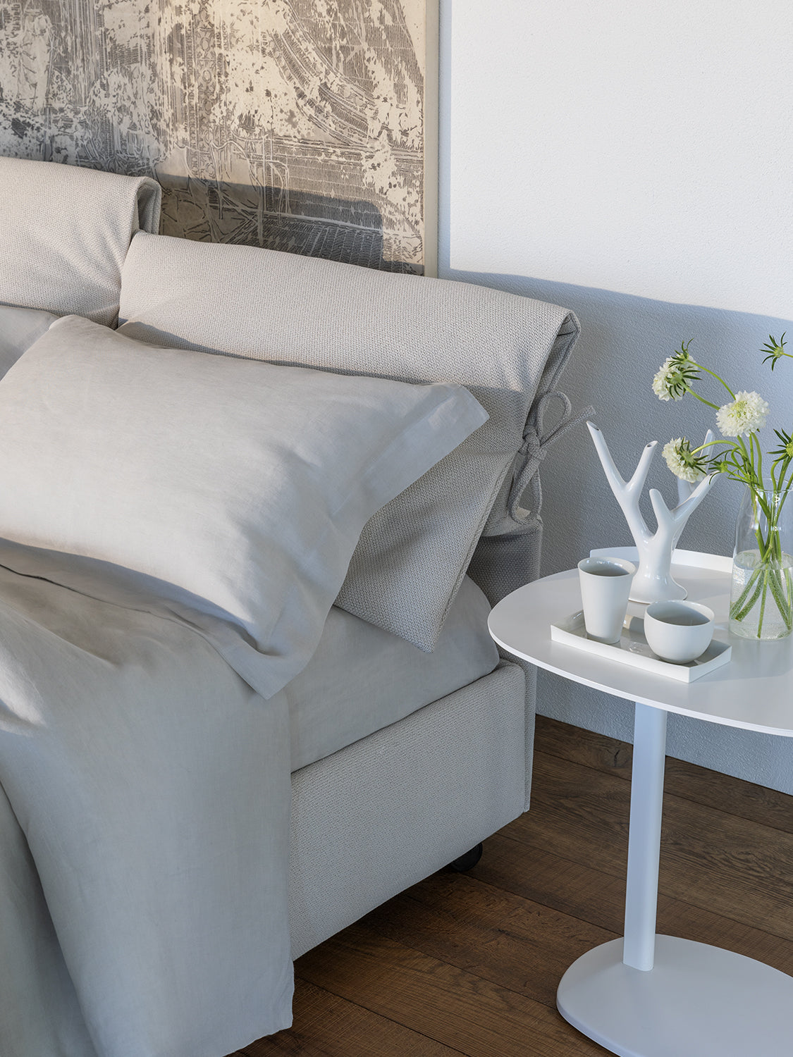 Nathalie double bed -Flou
