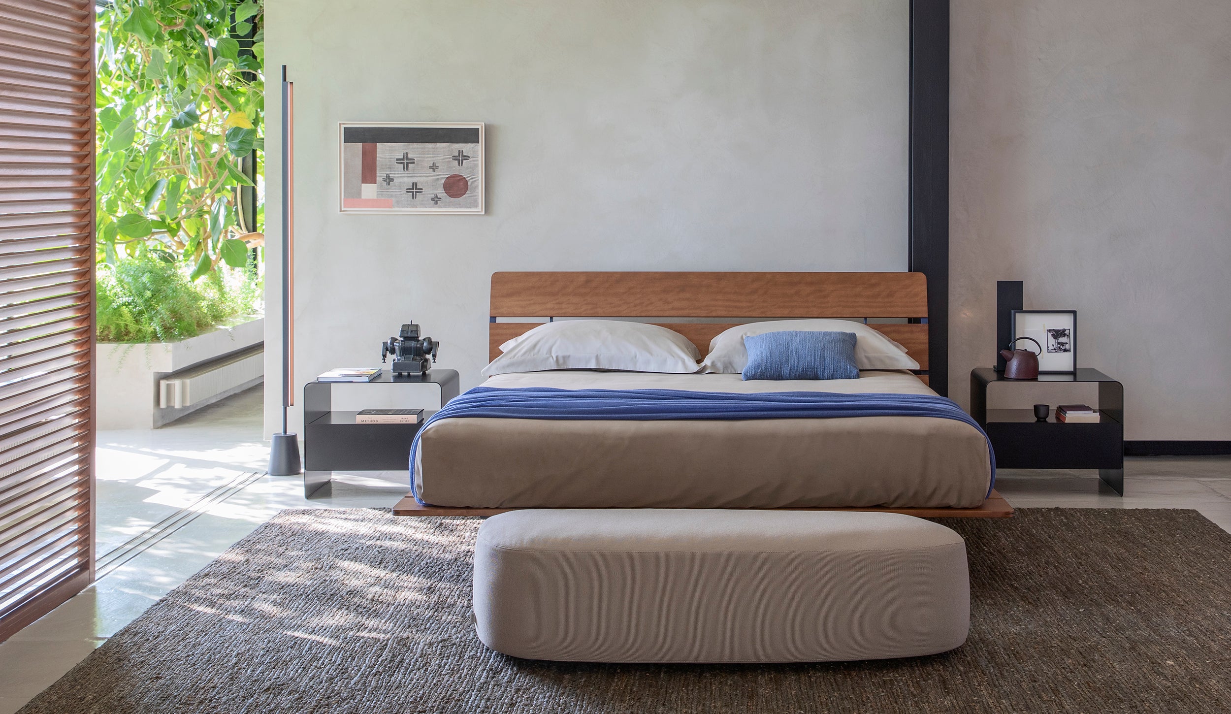 Tadao double bed - Flou
